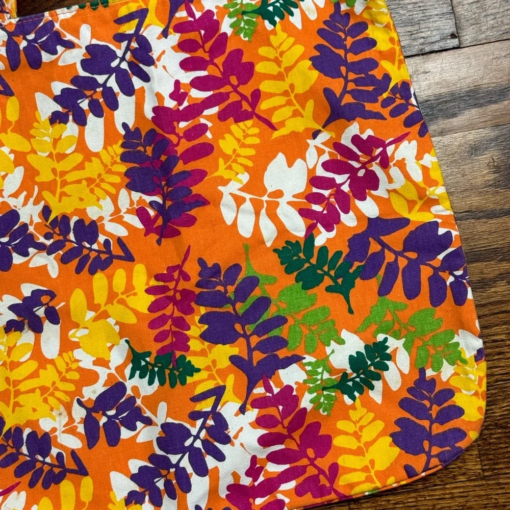 Floral Beach Tote Bag